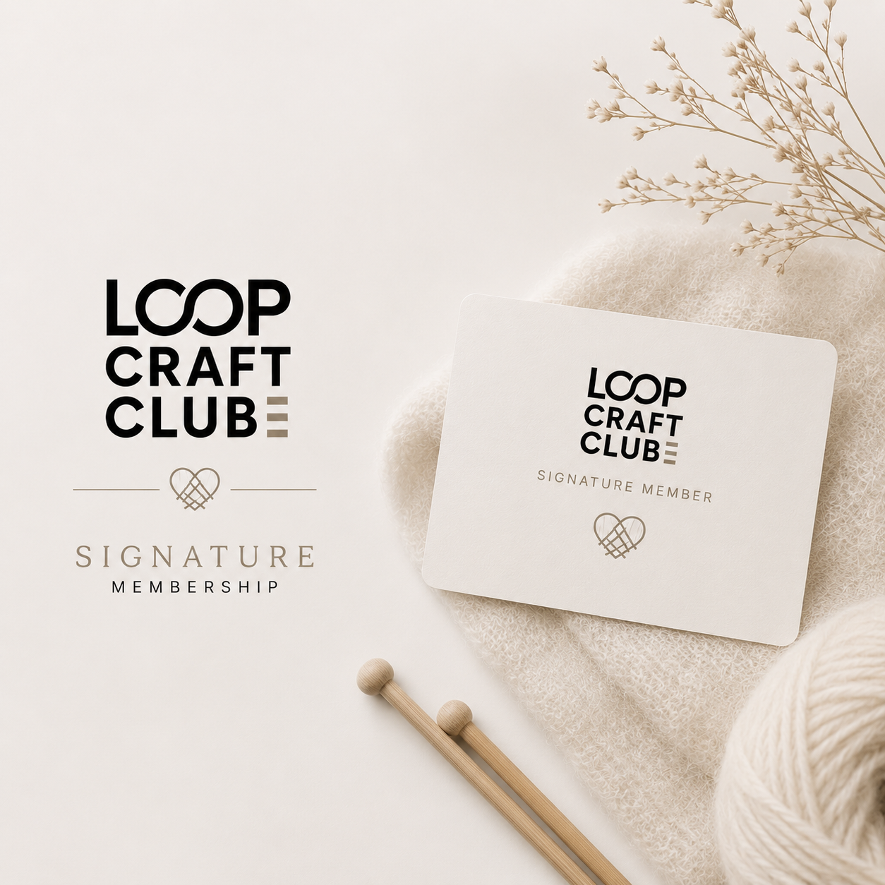 Join the Loop Craft Club SIGNATURE Membership. Exclusive knitting and crochet patterns, video tutorials, Blue Curve Academy, community access and member discounts.