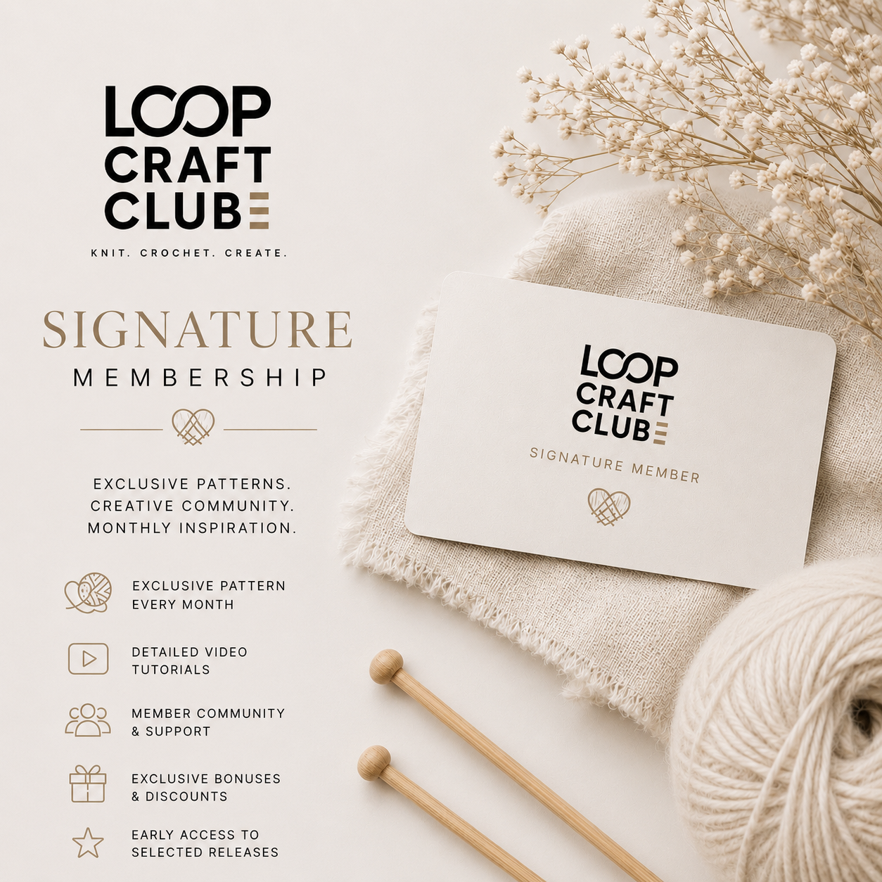 Loop Craft Club SIGNATURE Membership