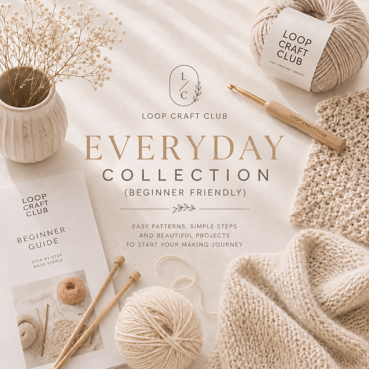Everyday Knitt pattern tutorials beginner friendly 