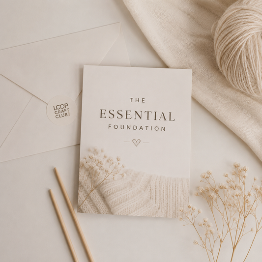 Loop craft club the essential foundation free freebie guide 