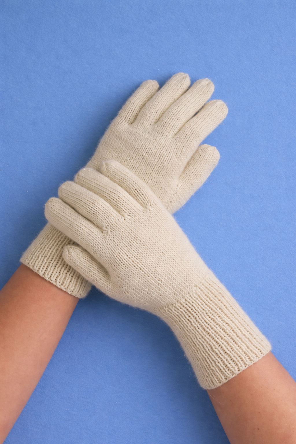 Finger mittens cloves pattern