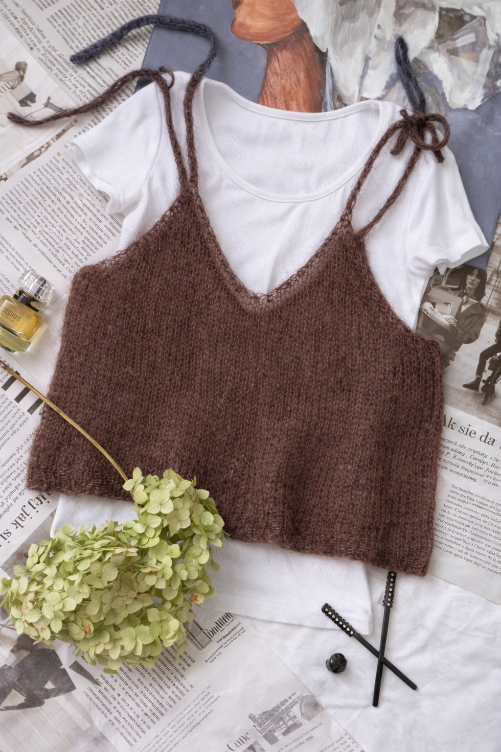 Mohair Silk Top 3 in 1