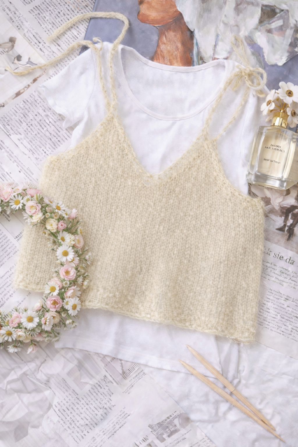 Mohair Silk Top 3 in 1