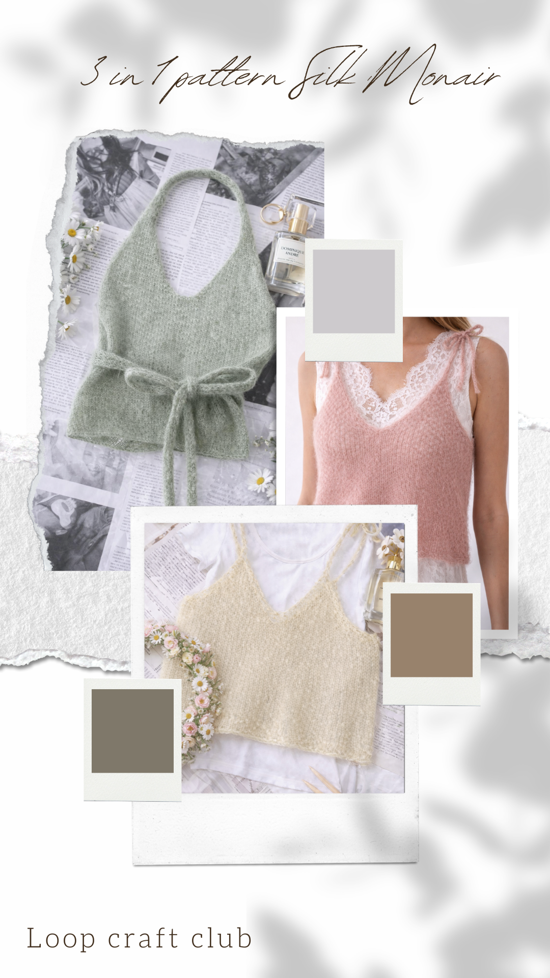 Mohair Silk Top 3 in 1