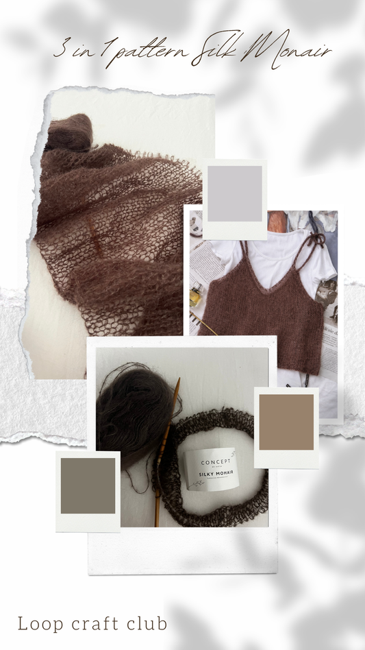 Mohair Silk Top - 3 in 1