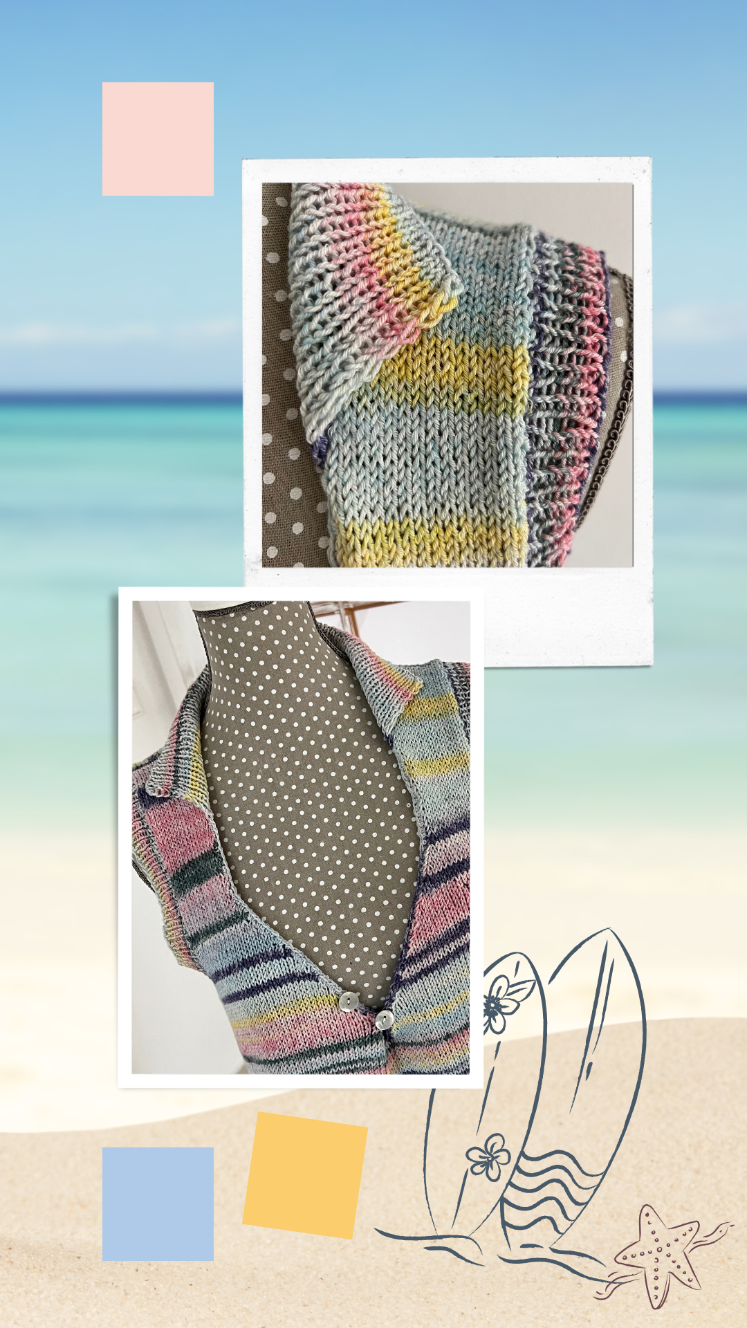 Solei Pool dress, 2 Options to knit